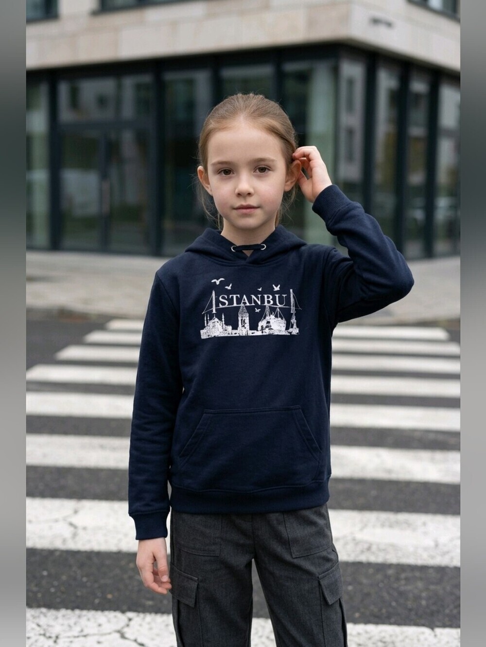 EROL TEKSTIL Unisex İstanbul Hoodie